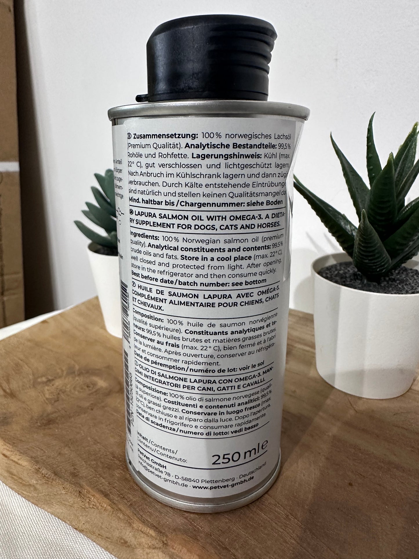 Huile de saumon 250ml